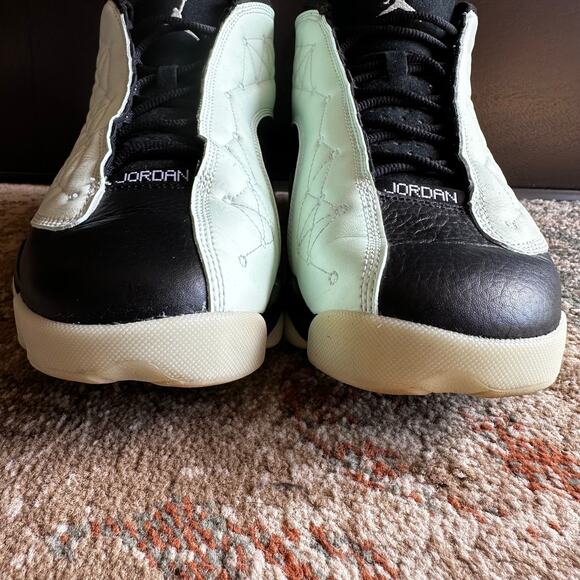 Nike Air Jordan 13 Retro Low Singles Day DM0803-300 Barley Green Black Mens 11.5 - Picture 3 of 13